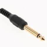 Max 3.5mm to 6.35mm Male Plug Flash PC Sync Cable Cord for FS350 FS520 RF-16NE