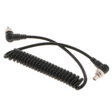 Max Male to Male Flash PC Sync Cable Cord with Screw Lock for Canon 7D 5D II 1D