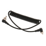 Max Male to Male Flash PC Sync Cable Cord with Screw Lock for Canon 7D 5D II 1D