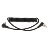 Max Male to Male Flash PC Sync Cable Cord with Screw Lock for Canon 7D 5D II 1D