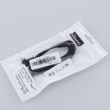 Max 2.5mm to Male Flash PC Sync Cable Cord with Screw Lock for Canon 7D 5D II 1D
