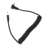 Max 2.5mm to Male Flash PC Sync Cable Cord with Screw Lock for Canon 7D 5D II 1D