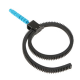 Max Adjustable Follow Focus Gear Ring w/ Handle for Lens Diameter 52-86mm (Standard 32 Pitch - 0.8 Mod)