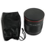 Maxbell 900mm f/8.0  Telephoto Mirror Lens For Sony Alpha a6000 a5000 a3000 a7R NEX 7 6 5 E-mount Digital SLR Cameras & 2X Teleconverter Lens -Black