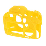 Max Camera Soft Silicone Case Bag Case Skin for Canon 5D3/5DR/5DS  Yellow