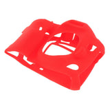Max Detachable Silicone Camera Protective Case Cover for Canon 5DMARKIV Red