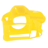 Max Detachable Silicone Camera Protective Case Cover for Canon 5DMARKIV Yellow