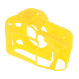 Max Detachable Silicone Camera Protective Case Cover for Canon 5DMARKIV Yellow
