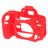 Max DSLR Silicone Skin Case Camera Cover Protector for Nikon D750 Red