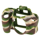 Max DSLR Silicone Skin Case Camera Cover Protector for Nikon D3400 Camo
