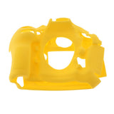 Max Detachable Silicone Camera Protective Case Cover Shell for Nikon D810 Yellow