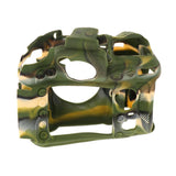 Max Detachable Silicone Camera Protective Case Cover Shell for Nikon D810 Camo
