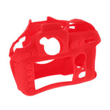 Max Detachable Silicone Camera Protective Case Cover Shell for Nikon D810 Red