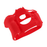 Max Detachable Silicone Camera Protective Case Cover Shell for Nikon D810 Red