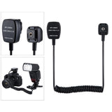 Max 10ft TTL Off-Camera Hot Shoe Flash Sync Cord Cable for Canon DSLR Cameras