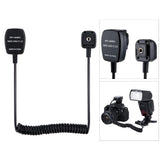 Max 10ft TTL Off-Camera Hot Shoe Flash Sync Cord Cable for Canon DSLR Cameras