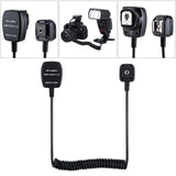 Max 10ft TTL Off-Camera Hot Shoe Flash Sync Cord Cable for Canon DSLR Cameras