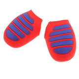 Maxbell Silicone Hand Grip Case Protector for Sony PS4 Slim Controller Blue Red