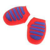 Maxbell Silicone Hand Grip Case Protector for Sony PS4 Slim Controller Blue Red