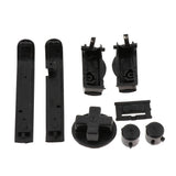 Maxbell Buttons Sets Shoulder R L A B D-Pad for Gameboy Advance GBA Black