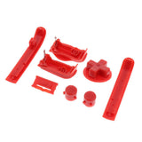 Maxbell Buttons Sets Shoulder R L A B D-Pad for Gameboy Advance GBA Red