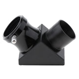 Maxbell 1.25inch 90 Degree Monocular Telescope Diagonal Mirror Prism for Astronomy