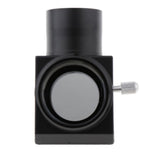 Maxbell 1.25inch 90 Degree Monocular Telescope Diagonal Mirror Prism for Astronomy