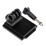 Maxbell Helmet Aluminum Fixed Mount & Screw Rod Kits for  Black
