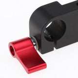 Maxbell Dual 15mm Rod Clamp Rail Block for DSLR Camera Rig Shoulder Support
