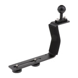 Maxbell SLR Digital Camera Underwater Photography Base Tray Bracket with Handle Arm