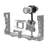Maxbell Universal Underwater Photography Flashlight Ball Head Clip Mount Bracket