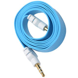 Max 3.5mm Jack Male to Male Audio Cable Cord for Computer Mobile Phone Blue