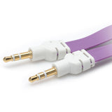 Max 3.5mm Jack Male to Male Audio Cable Cord for Computer Mobile Phone Purple