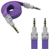 Max 3.5mm Jack Male to Male Audio Cable Cord for Computer Mobile Phone Purple