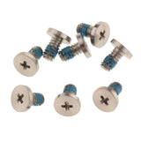 Max 8Pcs/Set Replacement Bottom Case Screws for Apple MacBook Unibody 13" A1342