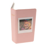 Max 64Pockets Photo Album Picture Storage Case for Fuji SQ20/SQ10/SQ6/SP-3 pink