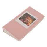 Max 64Pockets Photo Album Picture Storage Case for Fuji SQ20/SQ10/SQ6/SP-3 pink
