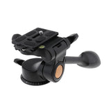 Max 360 Smooth Rotation Aluminum Tilt Head with Quick Release Plate for Tripod