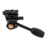 Max 360 Smooth Rotation Aluminum Tilt Head with Quick Release Plate for Tripod