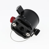 Max Camera Tripods Panoramic Indexing Rotator Ball Head with Quick Release Plate