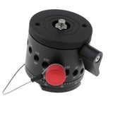 Max Camera Tripods Panoramic Indexing Rotator Ball Head with Quick Release Plate