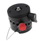 Max Camera Tripods Panoramic Indexing Rotator Ball Head with Quick Release Plate