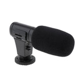 Max 3.5mm Digital Video Recording Microphone External Stereo Mic for DSLR Camera