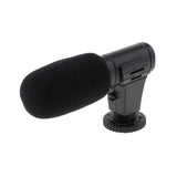 Max 3.5mm Digital Video Recording Microphone External Stereo Mic for DSLR Camera