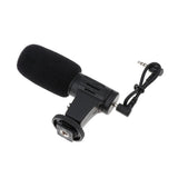 Max 3.5mm Digital Video Recording Microphone External Stereo Mic for DSLR Camera