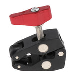 Max Super Crab Clamp Mount w/ 1/4inch & 3/8inch Thread for DSLR Camera Magic Arm