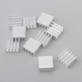 Max Maxb 10PCS Aluminum Heatsink Cooling Fin Heatsink Cooler,14x14x7mm,Aluminum