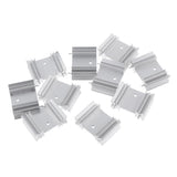 Max Maxb 10 Pieces Aluminium Heat Sink Kit for IC Circuit Board,Motherboard,Triode