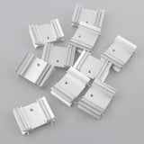 Max Maxb 10 Pieces Aluminium Heat Sink Kit for IC Circuit Board,Motherboard,Triode