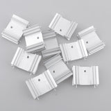 Max Maxb 10 Pieces Aluminium Heat Sink Kit for IC Circuit Board,Motherboard,Triode